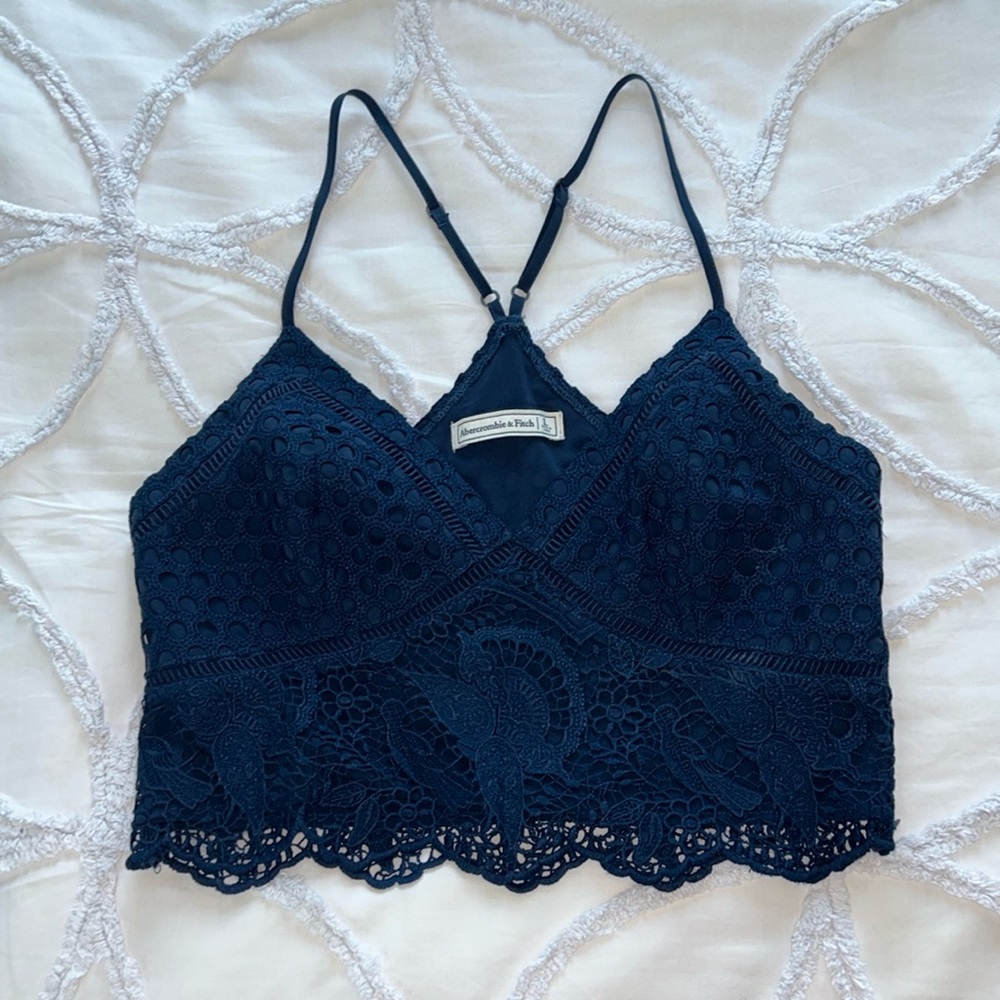 Abercrombie Eyelet Top
